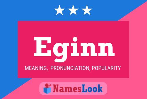 Eginn Name Poster