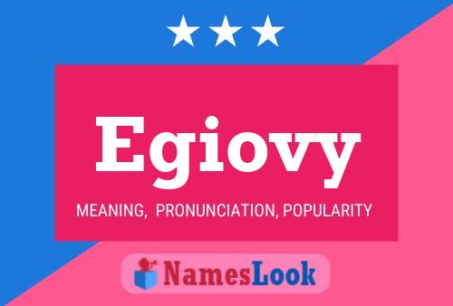 Egiovy Name Poster