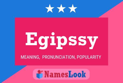 Egipssy Name Poster