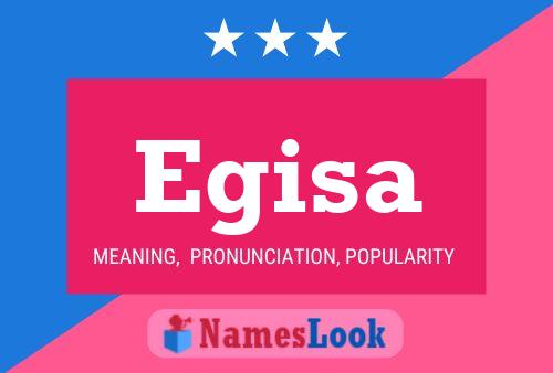 Egisa Name Poster