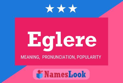 Eglere Name Poster