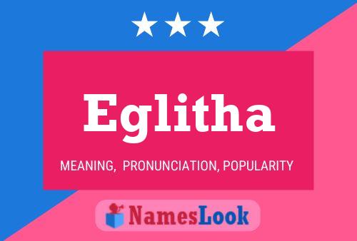 Eglitha Name Poster