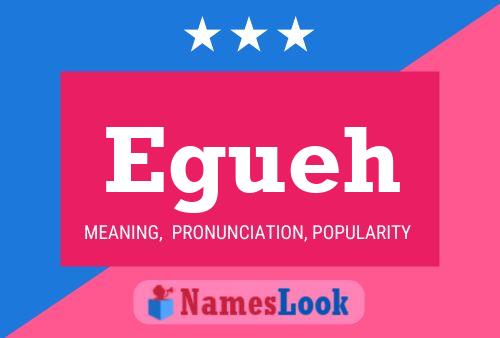 Egueh Name Poster