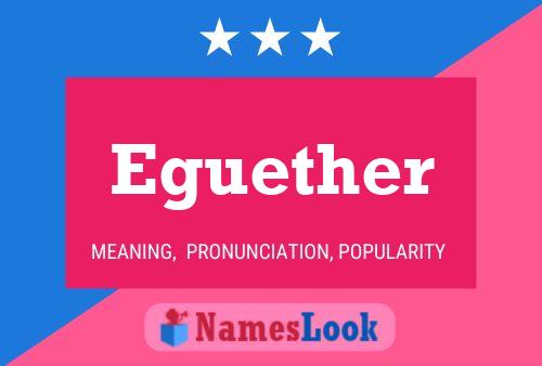 Eguether Name Poster