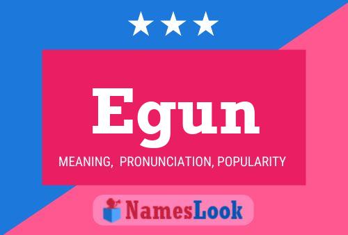 Egun Name Poster