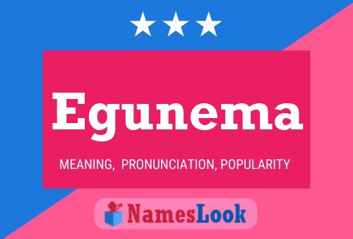 Egunema Name Poster