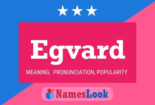 Egvard Name Poster