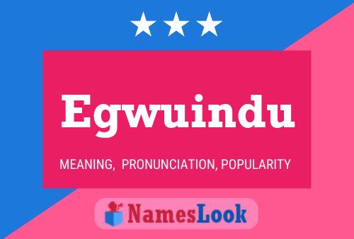 Egwuindu Name Poster