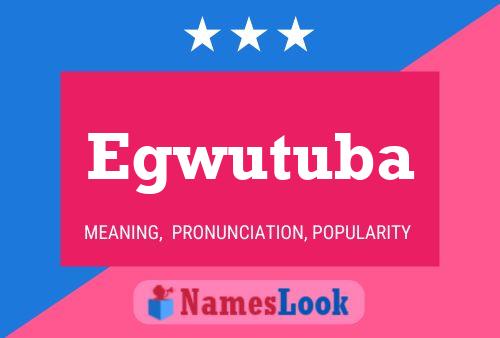 Egwutuba Name Poster