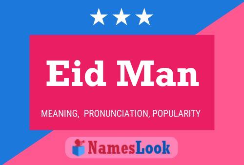 Eid Man Name Poster