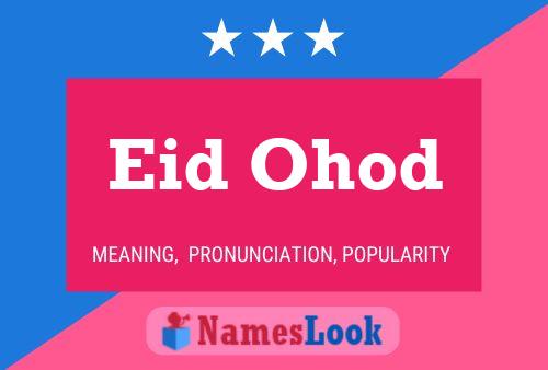 Eid Ohod Name Poster