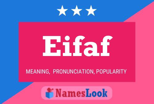 Eifaf Name Poster