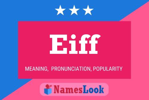 Eiff Name Poster