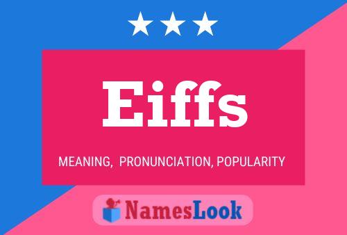 Eiffs Name Poster