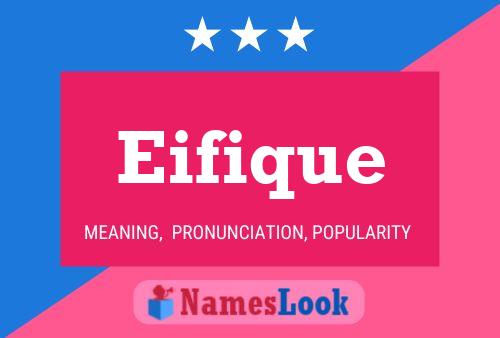 Eifique Name Poster