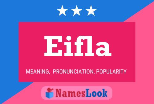 Eifla Name Poster