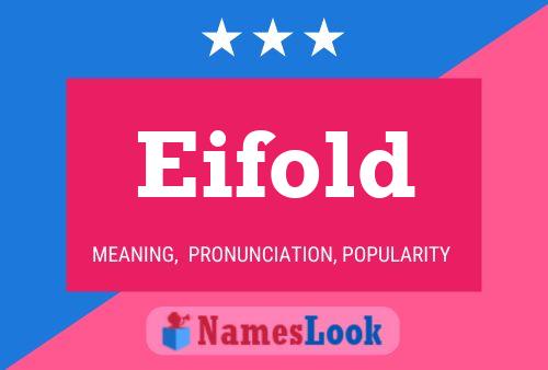 Eifold Name Poster