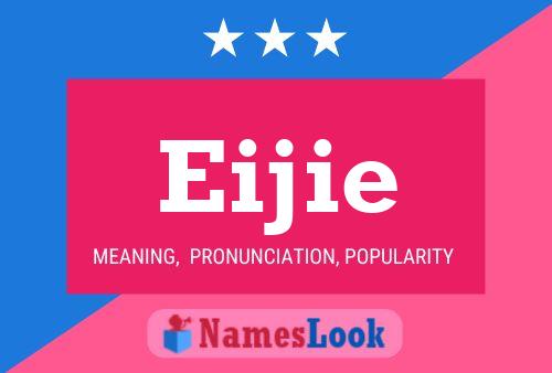 Eijie Name Poster