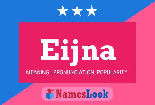 Eijna Name Poster