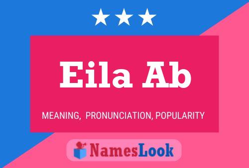 Eila Ab Name Poster