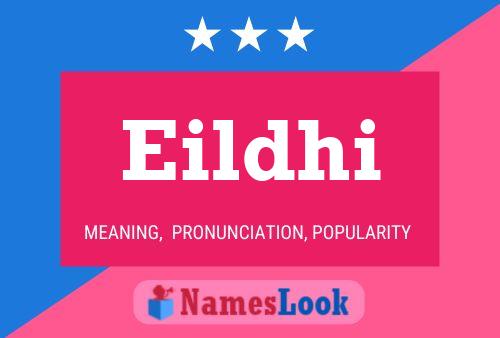 Eildhi Name Poster