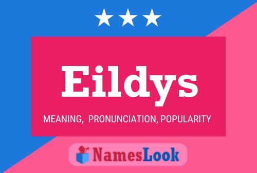 Eildys Name Poster