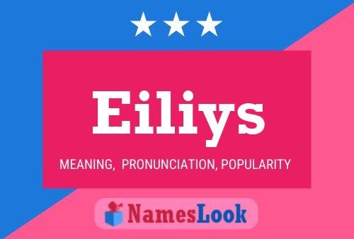 Eiliys Name Poster