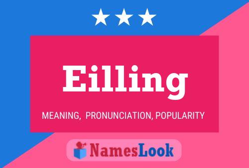 Eilling Name Poster