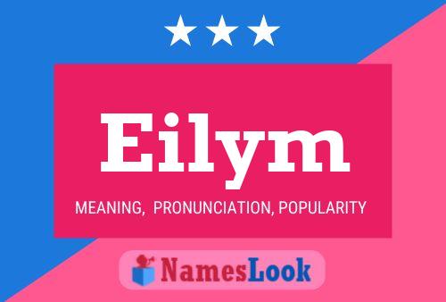 Eilym Name Poster