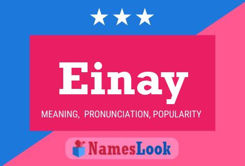 Einay Name Poster