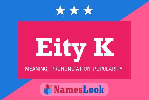 Eity K Name Poster