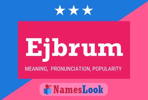 Ejbrum Name Poster