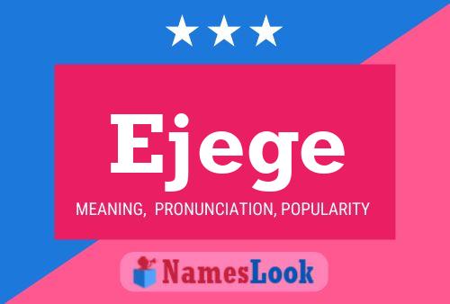 Ejege Name Poster