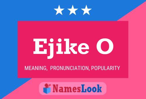 Ejike O Name Poster