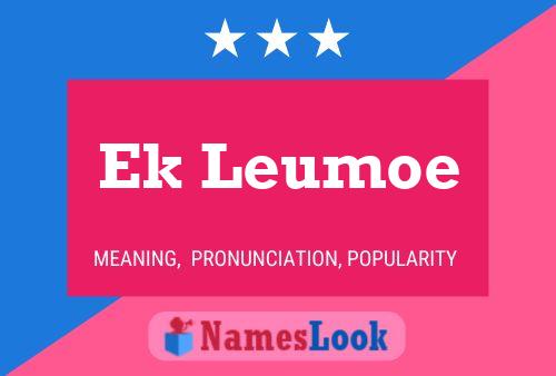 Ek Leumoe Name Poster