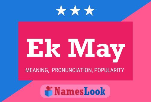 Ek May Name Poster