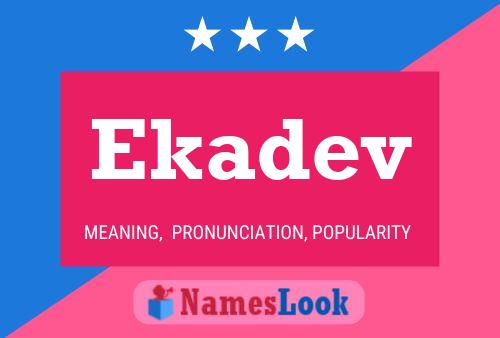 Ekadev Name Poster