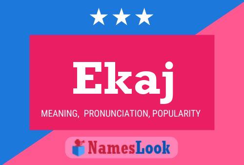 Ekaj Name Poster