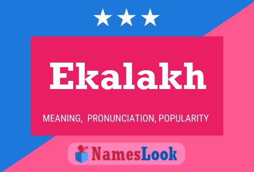 Ekalakh Name Poster