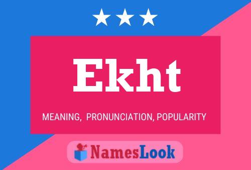 Ekht Name Poster