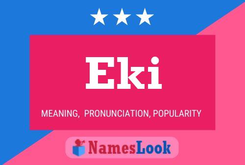 Eki Name Poster