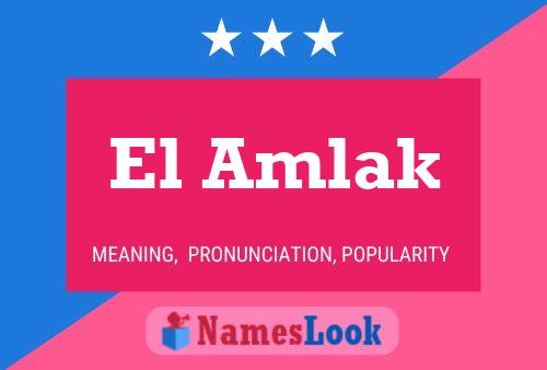 El Amlak Name Poster