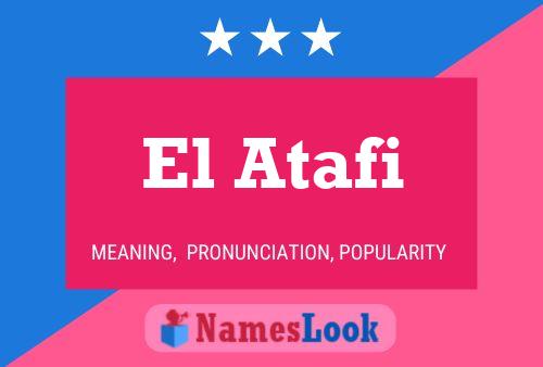 El Atafi Name Poster