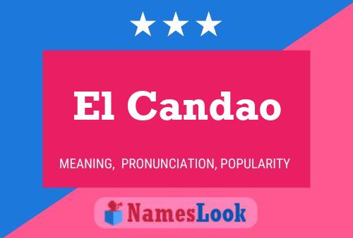 El Candao Name Poster