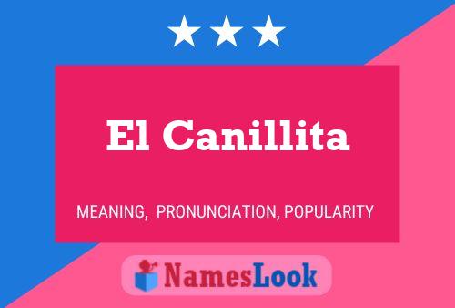 El Canillita Name Poster