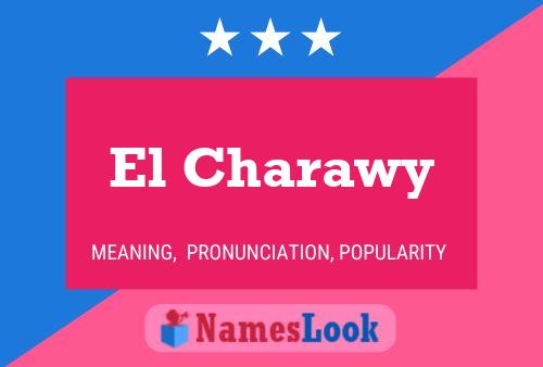 El Charawy Name Poster