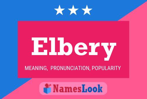 Elbery Name Poster