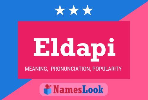 Eldapi Name Poster