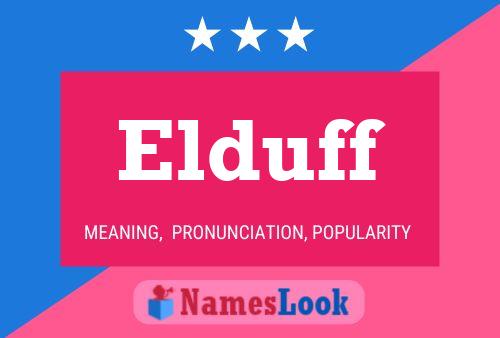 Elduff Name Poster