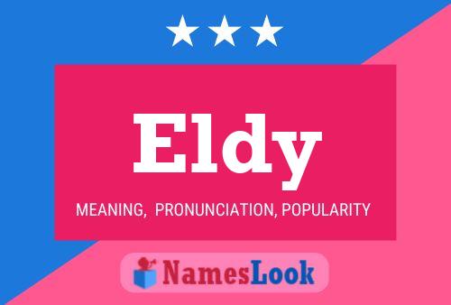 Eldy Name Poster